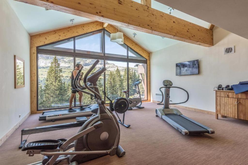 Appartement Premium En Pleine Nature A Flaine, 8 A 10 Personnes - Piscine Exterieure Chauffee, Jacuzzi, Sauna, Hammam Et Salle De Sport Exterior foto
