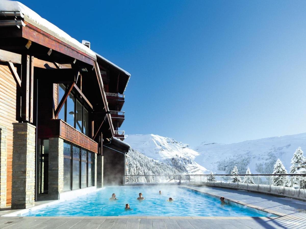 Appartement Premium En Pleine Nature A Flaine, 8 A 10 Personnes - Piscine Exterieure Chauffee, Jacuzzi, Sauna, Hammam Et Salle De Sport Exterior foto